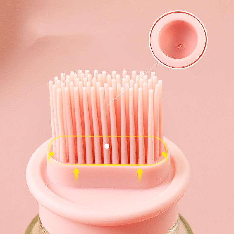 Oil Bottle with a silicone brush