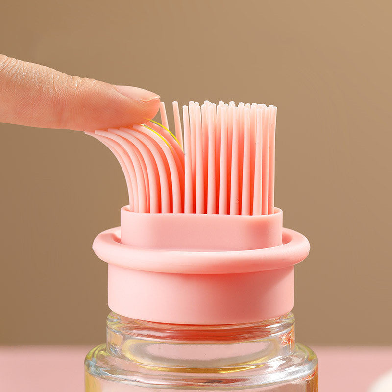 Oil Bottle with a silicone brush