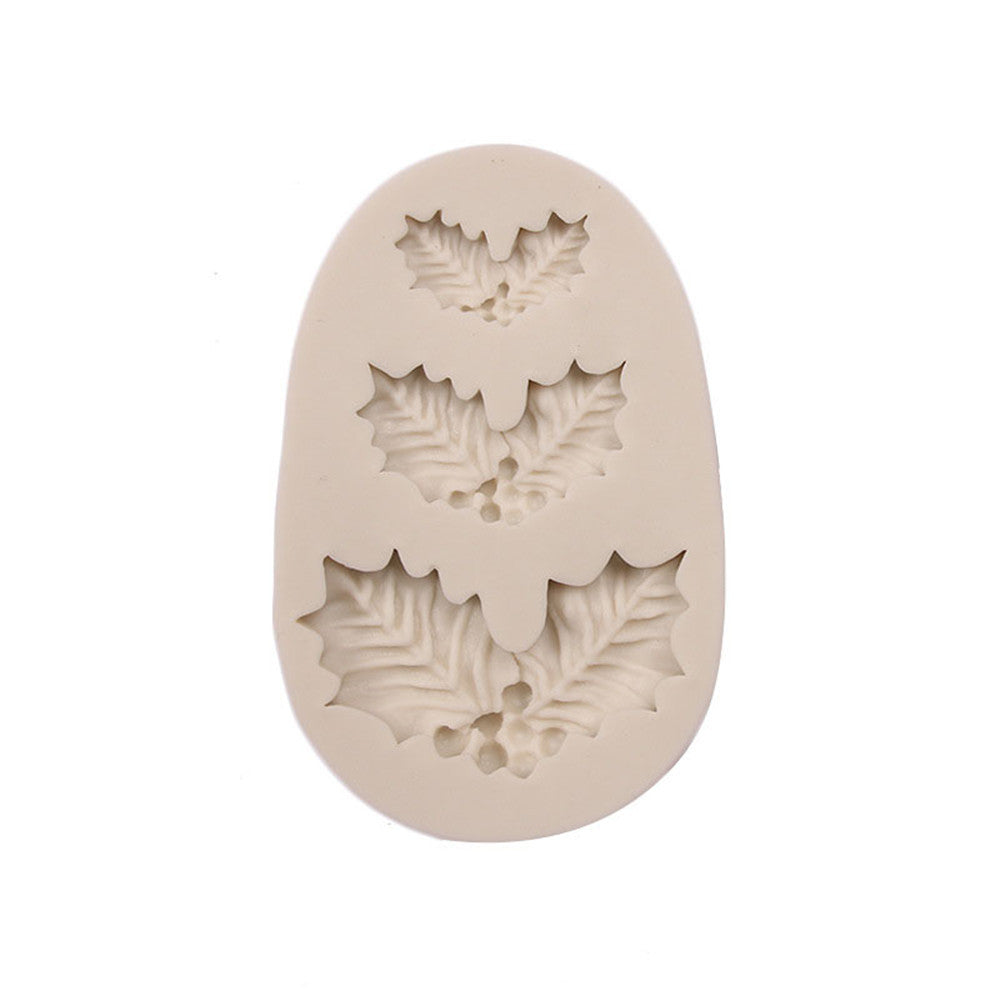 Mistletoe silicone cake mold