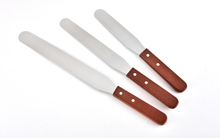 Cake Spatula Stainless Teel Scraper Cream Baking Tool