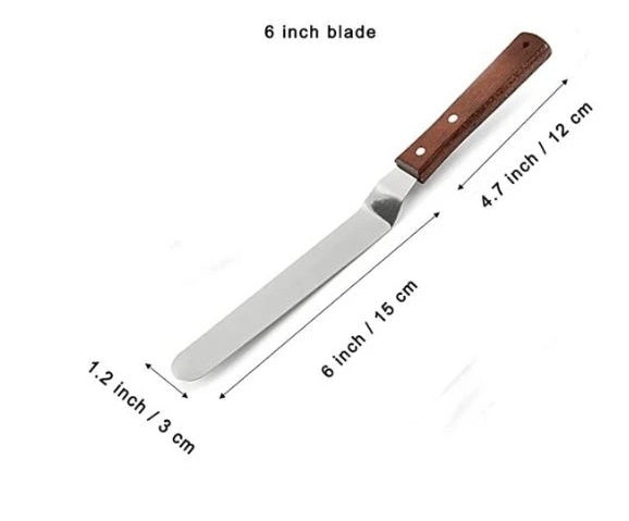 Cake Spatula Stainless Teel Scraper Cream Baking Tool