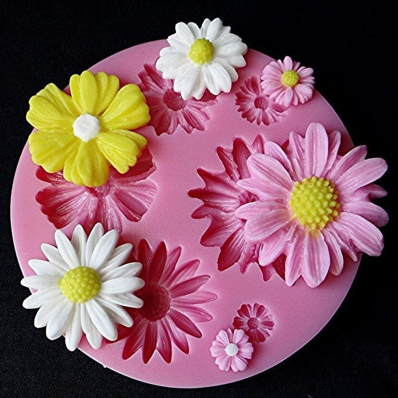 Flower Fondant Cake Mold
