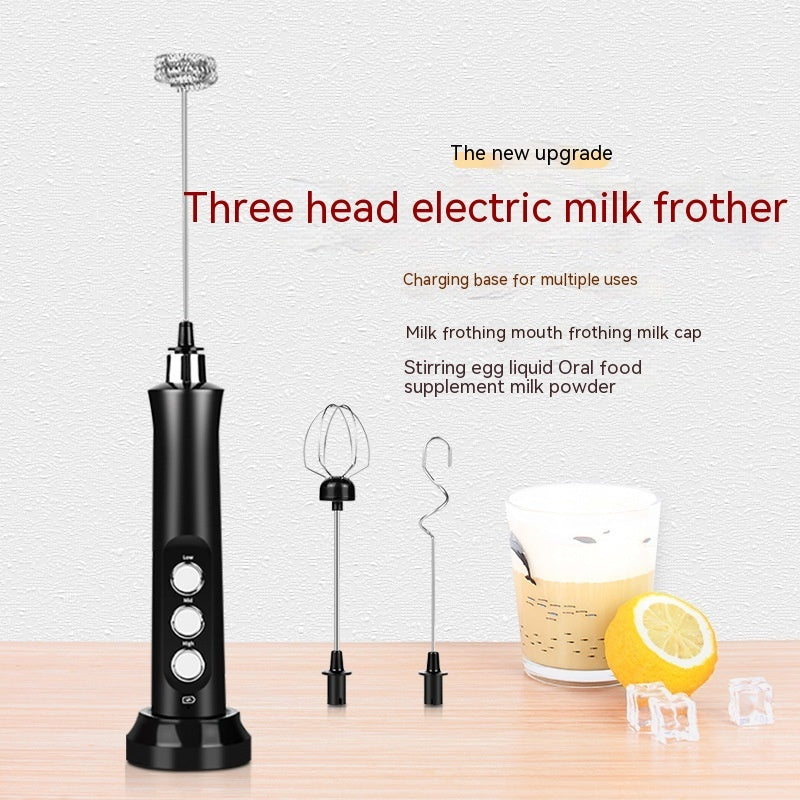 Three-head Handheld Egg Beater